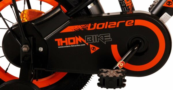 Volare Thombike Kinderfiets – Jongens – 12 inch – Zwart Oranje