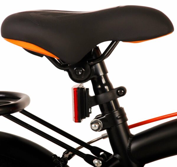 Volare Thombike Kinderfiets – Jongens – 12 inch – Zwart Oranje – Twee Handremmen