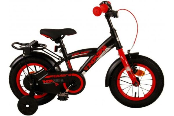 Volare Thombike Kinderfiets – Jongens – 12 inch – Zwart Rood