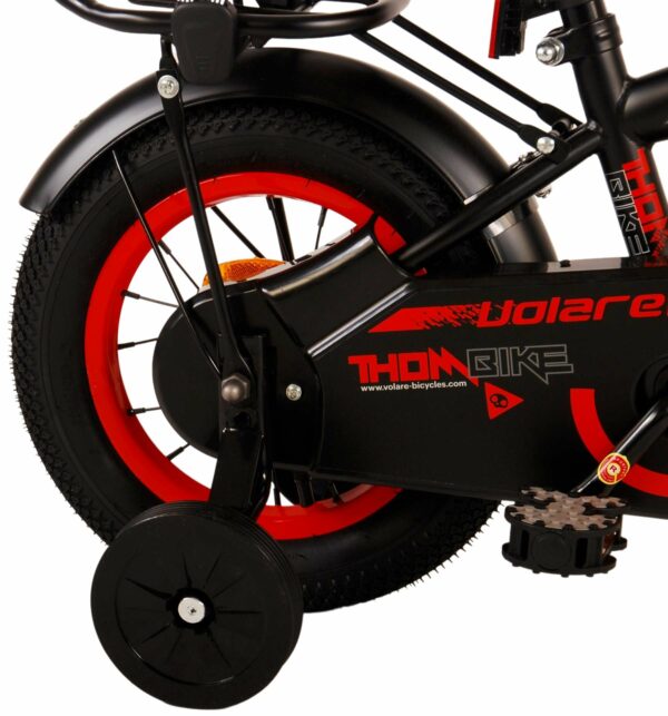 Volare Thombike Kinderfiets – Jongens – 12 inch – Zwart Rood