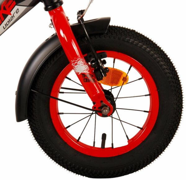 Volare Thombike Kinderfiets – Jongens – 12 inch – Zwart Rood