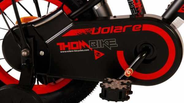 Volare Thombike Kinderfiets – Jongens – 12 inch – Zwart Rood
