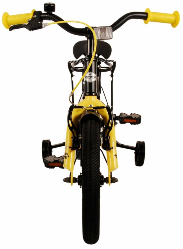 Volare Thombike Kinderfiets – Jongens – 14 inch – Zwart Geel
