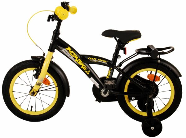 Volare Thombike Kinderfiets – Jongens – 14 inch – Zwart Geel