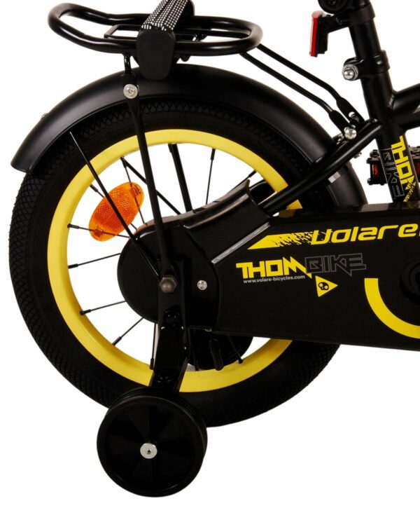 Volare Thombike Kinderfiets – Jongens – 14 inch – Zwart Geel