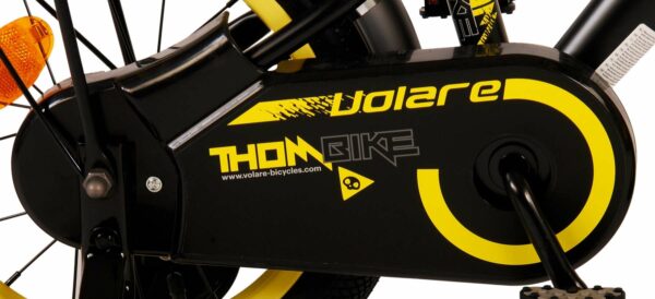 Volare Thombike Kinderfiets – Jongens – 14 inch – Zwart Geel