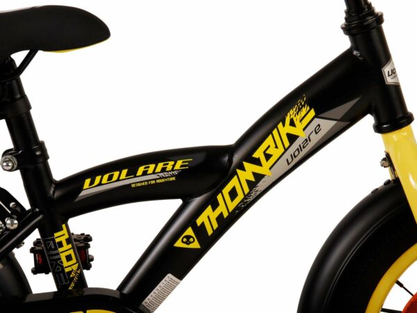 Volare Thombike Kinderfiets – Jongens – 14 inch – Zwart Geel