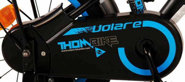 Volare Thombike Kinderfiets – Jongens – 14 inch – Zwart Blauw