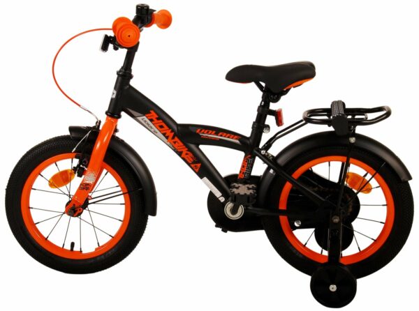 Volare Thombike Kinderfiets – Jongens – 14 inch – Zwart Oranje