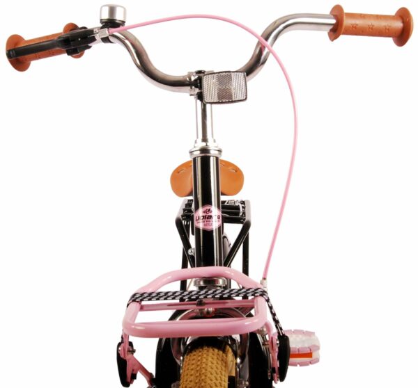 Volare Excellent Kinderfiets – Meisjes – 16 inch – Zwart – 95% afgemonteerd