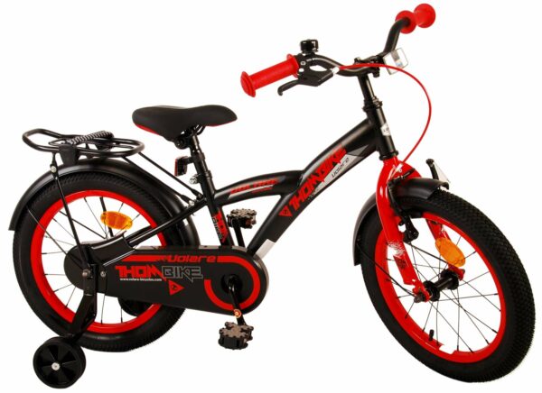 Volare Thombike Kinderfiets – Jongens – 16 inch – Zwart Rood