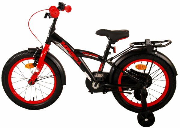 Volare Thombike Kinderfiets – Jongens – 16 inch – Zwart Rood