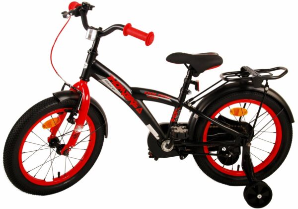 Volare Thombike Kinderfiets – Jongens – 16 inch – Zwart Rood