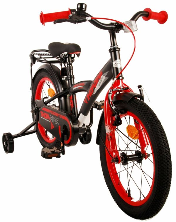 Volare Thombike Kinderfiets – Jongens – 16 inch – Zwart Rood