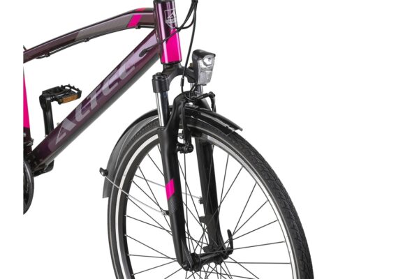 Altec Legarda (CT) LSM 28 inch Damesfiets V-Brakes  24 Versn. Purple/Pink *** VASTE LAGE PRIJS ***