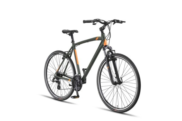 Altec Legarda Trekking MSM V-Brakes Heren 28 inch Khaki-Orange  *** VASTE LAGE PRIJS ***