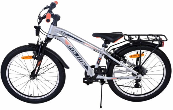 Volare Cross Kinderfiets – Jongens – 20 inch – Zilver – 6 versnellingen