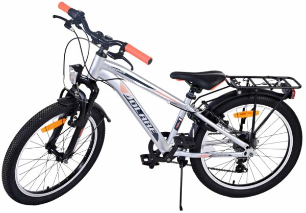 Volare Cross Kinderfiets – Jongens – 20 inch – Zilver – 6 versnellingen