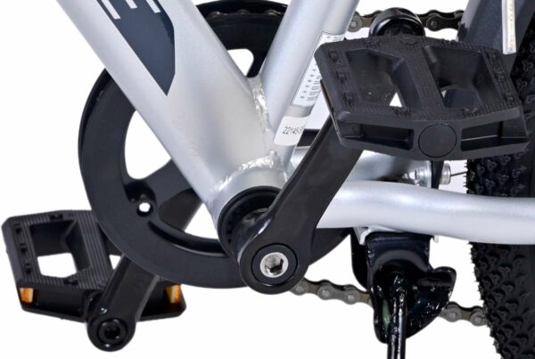 Volare Cross Kinderfiets – Jongens – 20 inch – Zilver – 6 versnellingen