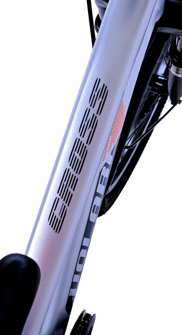 Volare Cross Kinderfiets – Jongens – 20 inch – Zilver – 6 versnellingen