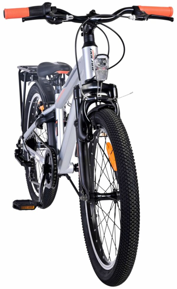 Volare Cross Kinderfiets – Jongens – 20 inch – Zilver – 6 versnellingen