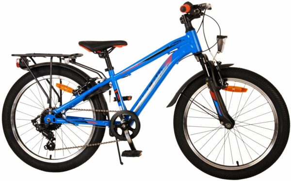 Volare Cross Kinderfiets – Jongens – 20 inch – Blauw – 6 versnellingen