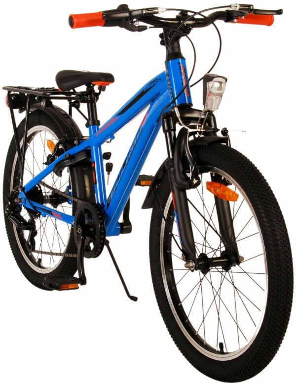 Volare Cross Kinderfiets – Jongens – 20 inch – Blauw – 6 versnellingen