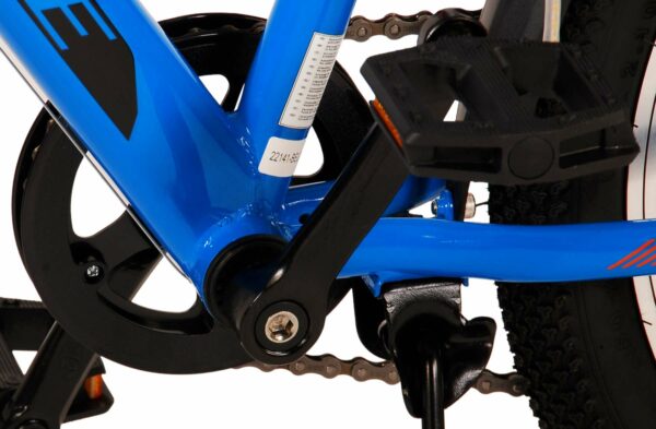 Volare Cross Kinderfiets – Jongens – 20 inch – Blauw – 6 versnellingen