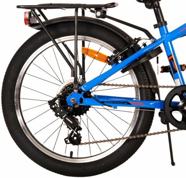 Volare Cross Kinderfiets – Jongens – 20 inch – Blauw – 6 versnellingen