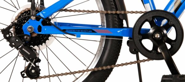 Volare Cross Kinderfiets – Jongens – 20 inch – Blauw – 6 versnellingen