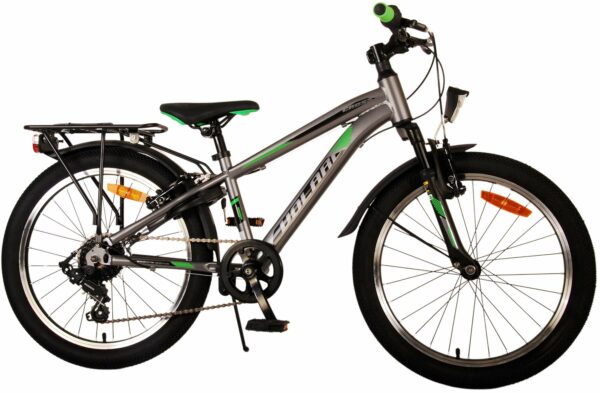 Volare Cross Kinderfiets – Jongens – 20 inch – Grijs – 6 versnellingen