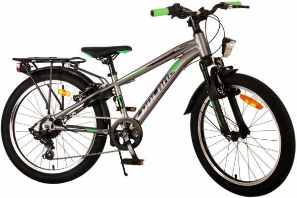 Volare Cross Kinderfiets – Jongens – 20 inch – Grijs – 6 versnellingen