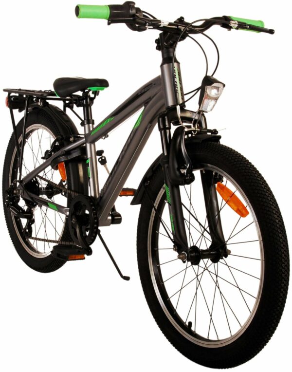 Volare Cross Kinderfiets – Jongens – 20 inch – Grijs – 6 versnellingen