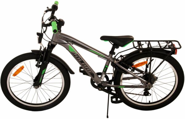Volare Cross Kinderfiets – Jongens – 20 inch – Grijs – 6 versnellingen