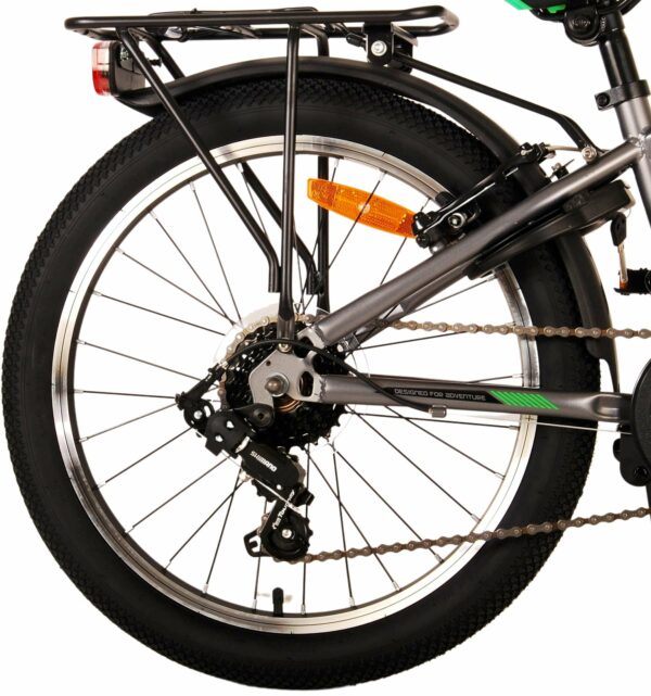 Volare Cross Kinderfiets – Jongens – 20 inch – Grijs – 6 versnellingen