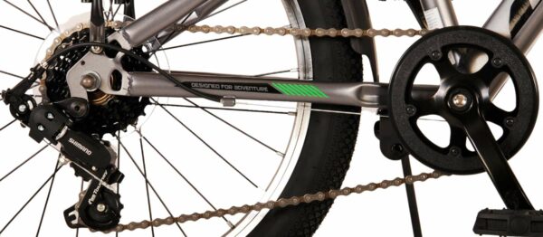 Volare Cross Kinderfiets – Jongens – 20 inch – Grijs – 6 versnellingen
