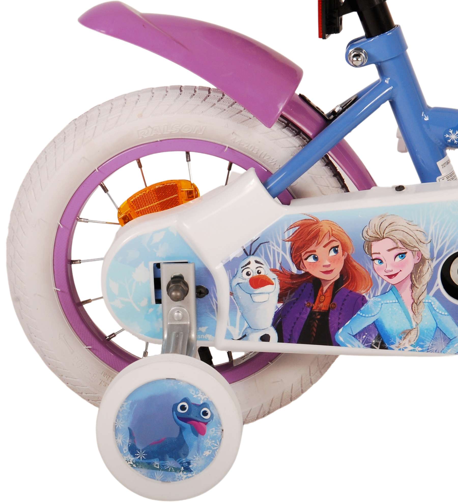 Disney Frozen 2 Kinderfiets – Meisjes – 12 inch – Blauw/Paars