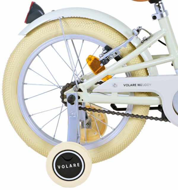 Volare Melody Kinderfiets – Meisjes – 16 inch – Zand – Twee handremmen