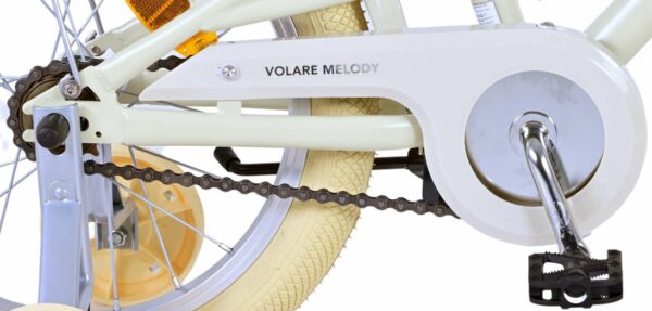 Volare Melody Kinderfiets – Meisjes – 16 inch – Zand – Twee handremmen