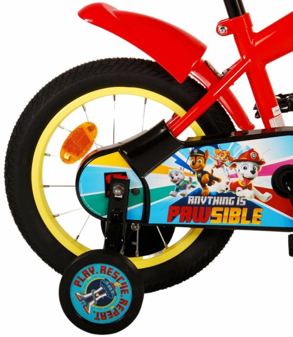 Paw Patrol Kinderfiets – Jongens – 14 inch – Rood/Blauw