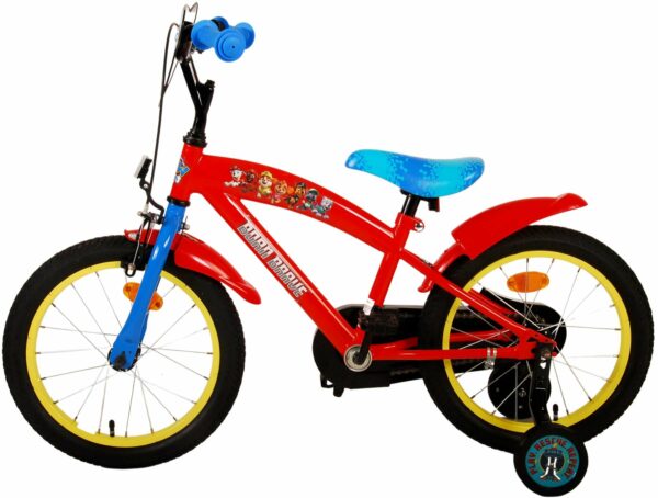 Paw Patrol Kinderfiets – Jongens – 16 inch – Rood Blauw
