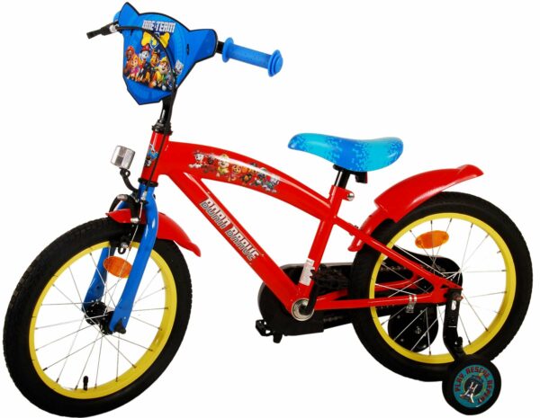 Paw Patrol Kinderfiets – Jongens – 16 inch – Rood Blauw