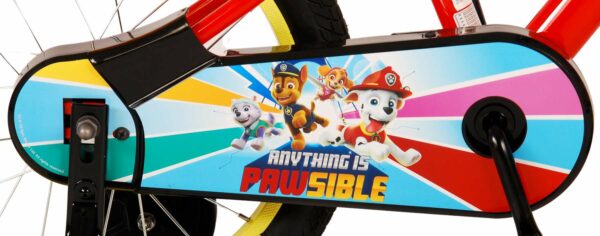 Paw Patrol Kinderfiets – Jongens – 16 inch – Rood Blauw