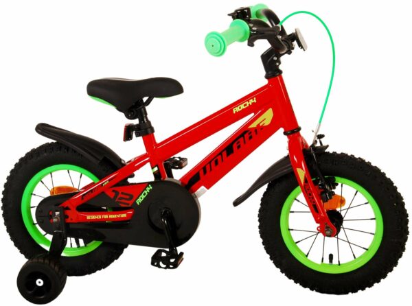 Volare Rocky Kinderfiets – Jongens – 12 inch – Rood