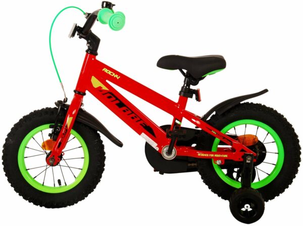 Volare Rocky Kinderfiets – Jongens – 12 inch – Rood
