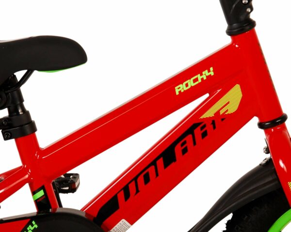 Volare Rocky Kinderfiets – Jongens – 12 inch – Rood