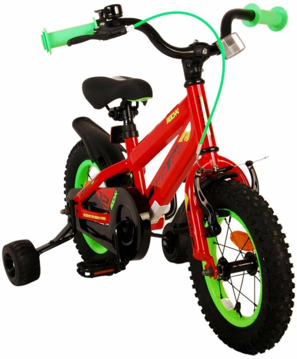 Volare Rocky Kinderfiets – Jongens – 12 inch – Rood