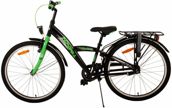 Volare Thombike Kinderfiets – Jongens – 24 inch – Zwart Groen