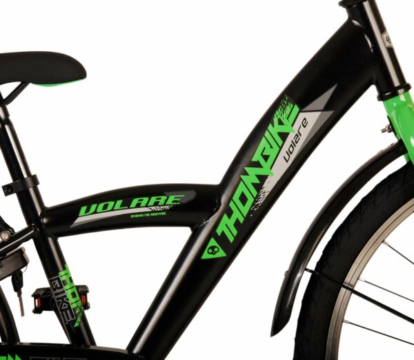Volare Thombike Kinderfiets – Jongens – 24 inch – Zwart Groen