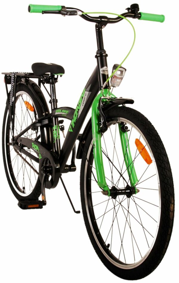 Volare Thombike Kinderfiets – Jongens – 24 inch – Zwart Groen